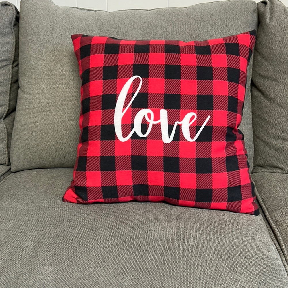 Valentine’s Day Accent Pillow